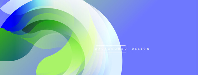 Abstract waves, vibrant colors, smooth gradients. Blue, green, white blend. Modern design, clean aesthetic. Perfect backdrop for presentations, websites.