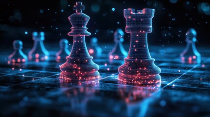 Digital Chess Strategy for Technology Transformation Disruption and Innovation in Business Leadership and Success