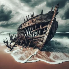 boat on the beach