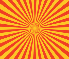 Rays background. Illustration for your bright beams design. Sun ray theme abstract wallpaper. Raster version. Abstract background of the shining sun-rays.