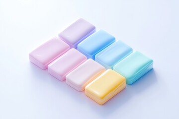 Pastel-Colored Rectangular Blocks