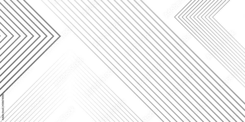 Poster Vector digital art diagonal striped arrow Stylish Seamless pattern grey gradient background. modern Creative Design use for book, notebook and calendar covers. high quality textile design, vector.	