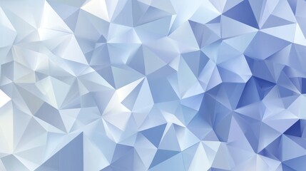 Fototapeta premium Abstract geometric pattern, cool colors, polygon shapes, background, digital art, for design inspiration