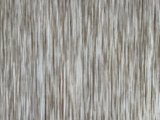 Close up of wallpaper with vertical linen stripes in brown and grey color. Seamless background texture.