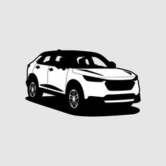 vehicle suv car sport utility design illustration