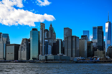 Naklejka premium Photographing the Skyline of New York City. 