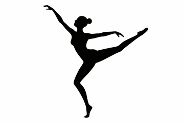 ballet dancer silhouette
