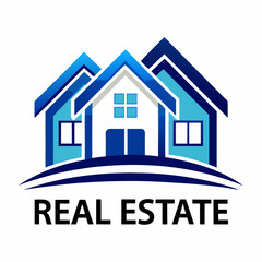 Real Estate Logo template An White Background