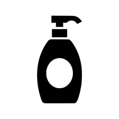 Obraz premium Liquid Soap Dispenser Icon - Minimalist Design