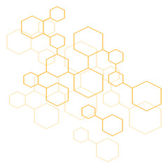 abstract hexagon background