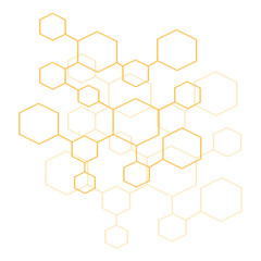 abstract hexagon background