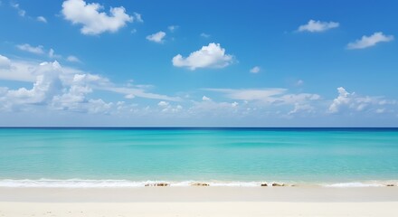 Azure Embrace: Coastal Serenity AI Generated