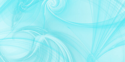 Vibrant blue abstract swirl background featuring smooth gradients and elegant curves,Abstract background in light blue colors with spirograph . abstract geometric pastel blue circular modern banner 