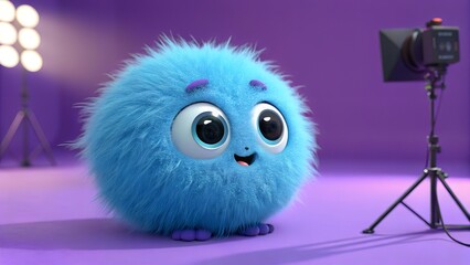 Fototapeta premium fuzzy monster