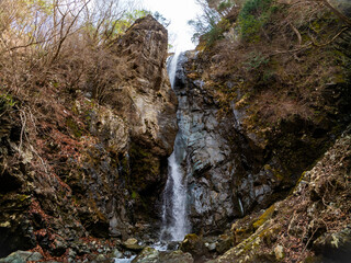 幻の滝 早戸大滝の全景