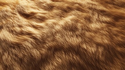 Fototapeta premium A fur textured surface with soft, fluffy strands, gently swaying in a natural, undulating pattern that adds warmth. illustration