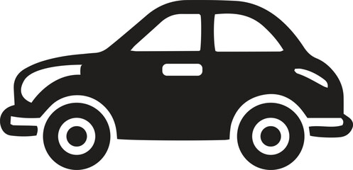 Vintage jeep silhouette vector illustration shows an old automobile design, shilhoutte Car vector 