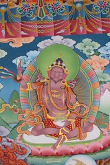 picture of art paint of gods at the temple