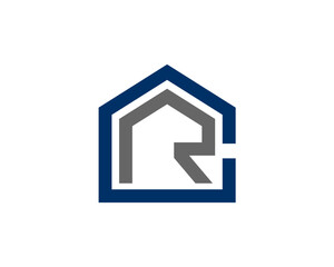 Letter CR realty logo 