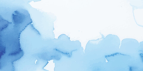 Abstract Sea Wave Texture Painted in Light Blue and White Watercolor – Perfect for Use in Backgrounds, Invitations, Stationery, and Calm-Themed Branding