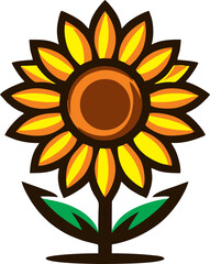 Vibrant Sunflower logo.eps
