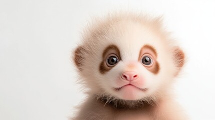 Fototapeta premium Adorable baby animal portrait