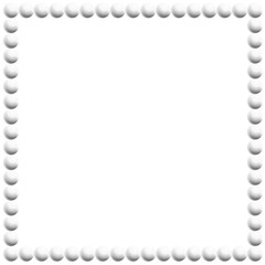 white frame for text