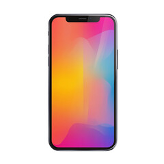 A a phone in a transparent background in vector format transparent background