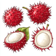 vector illustration of fruit