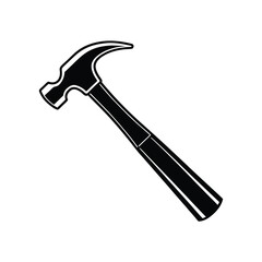 Hammer vector art, Hammer silhouette