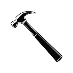 Hammer vector art, Hammer silhouette