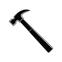 Hammer vector art, Hammer silhouette