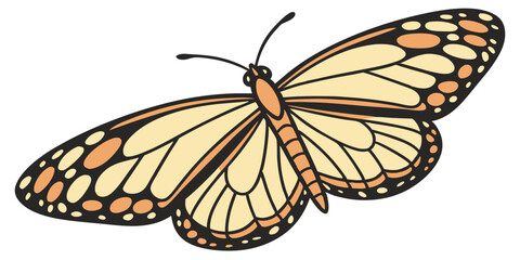 Beautiful Butterfly Vector Art for Nature and Wildlife Illustrations