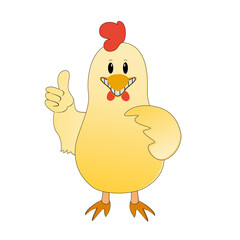 chicken character design