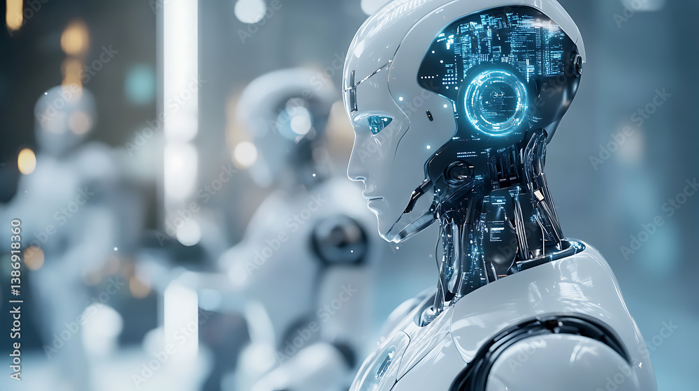 Poster an ai powered system enhancing autonomous robotics by analyzing real time environmental data, motion