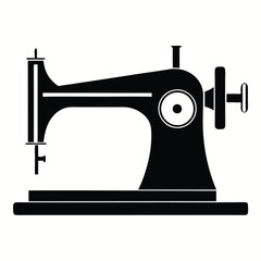 Timeless Sewing Machine Silhouette Classic Craft Design