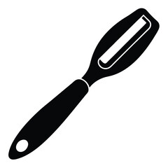 Peeler Vector Illustration – Kitchen Tool for Fruit and Vegetable Skin Removal