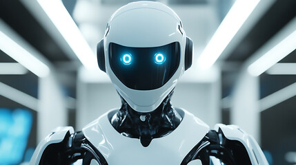 A smart robot assisting with medical surgeries, advanced operating room with robotic tools and digital guidance systems, High-tech style