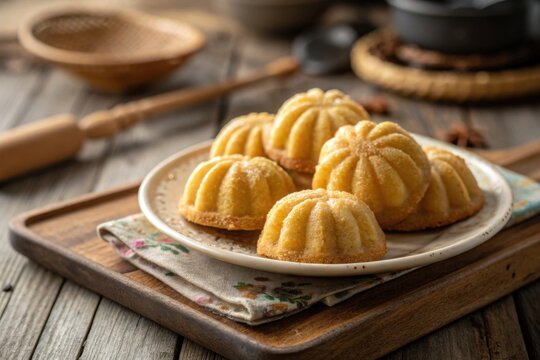 Fresh kuih bahulu 