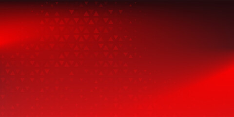 Red diagonal geometric shape with halftone. Modern fiber textured vector eps 10