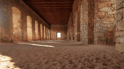 Rovine di un castello 