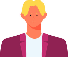 Employee avatar, professional person profile picture and team user frame people portrait