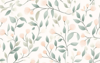 Vintage floral texture art background