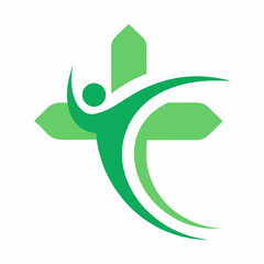 Health and Wellness Clinics Using Abstract Human Figures

