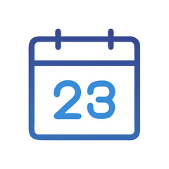 Calendar Icon Representing Appointment or Date Icon Design