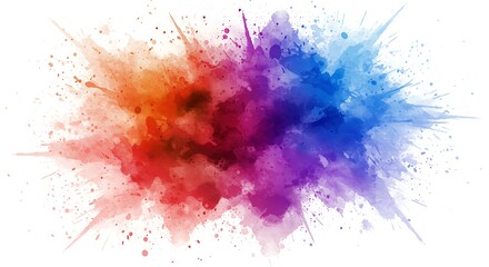 Chromatic Explosion AI Generated
