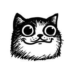 Obraz premium Funny Cat Face