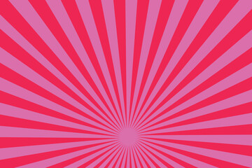 Retro abstract explosion pink vintage ray sunrise star sunbeam texture background.