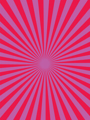Pink Color Starburst and Sunburst abstract background