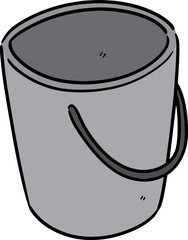 Illustration of water bucket
